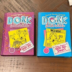 Dork Diaries Book Set - Purple and Blue